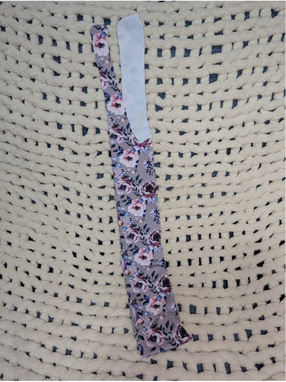 Tacktical Equine Purple Peony Horse Tail Bag Stretch Lycra Tail Wrap New